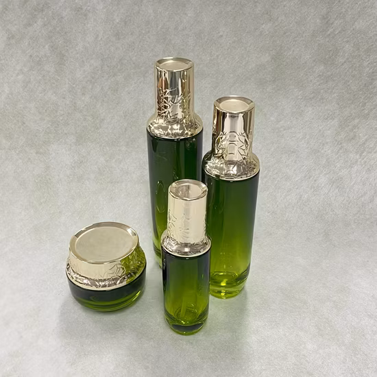 30ml-1000ml Food Storage Round Glass Jar with Plastic Lid