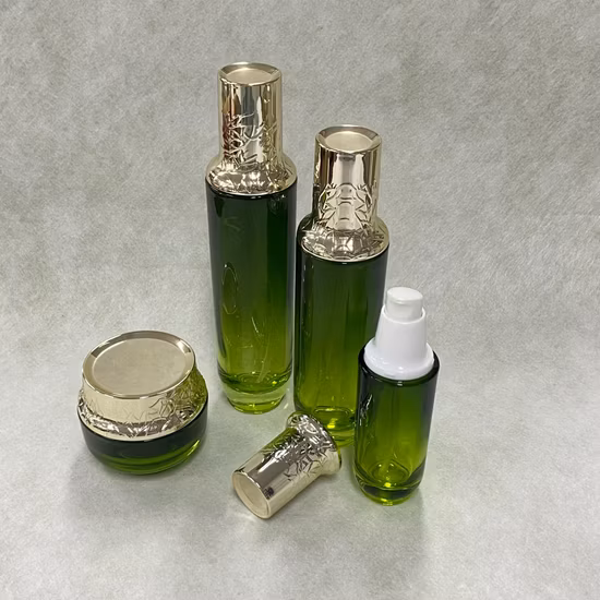 30ml-1000ml Food Storage Round Glass Jar with Plastic Lid