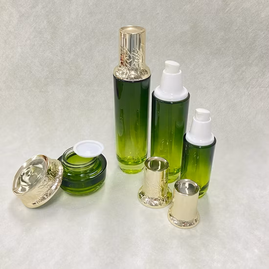 30ml-1000ml Food Storage Round Glass Jar with Plastic Lid