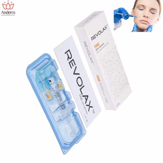 고품질 화장품 주사 가능한 교차 연결 입술 피부 충전물 주입 히알루론산 플라스틱 제품