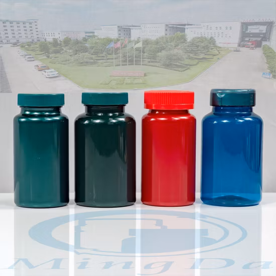 플라스틱 뚜껑이 있는 120ml 보충 포장 플라스틱 광택 병 제조업체 애완 동물